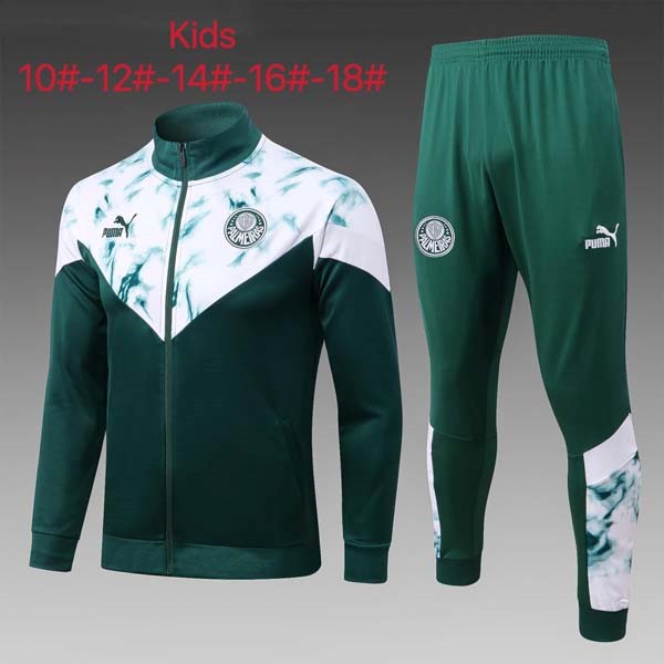 Ninos Chandal Palmeiras 2023/24 Verde Blanco